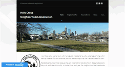 Desktop Screenshot of holycrossneighborhoodassociation.org